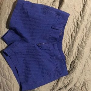 Navy Blue size 8 lilly Pulitzer Callahan shorts